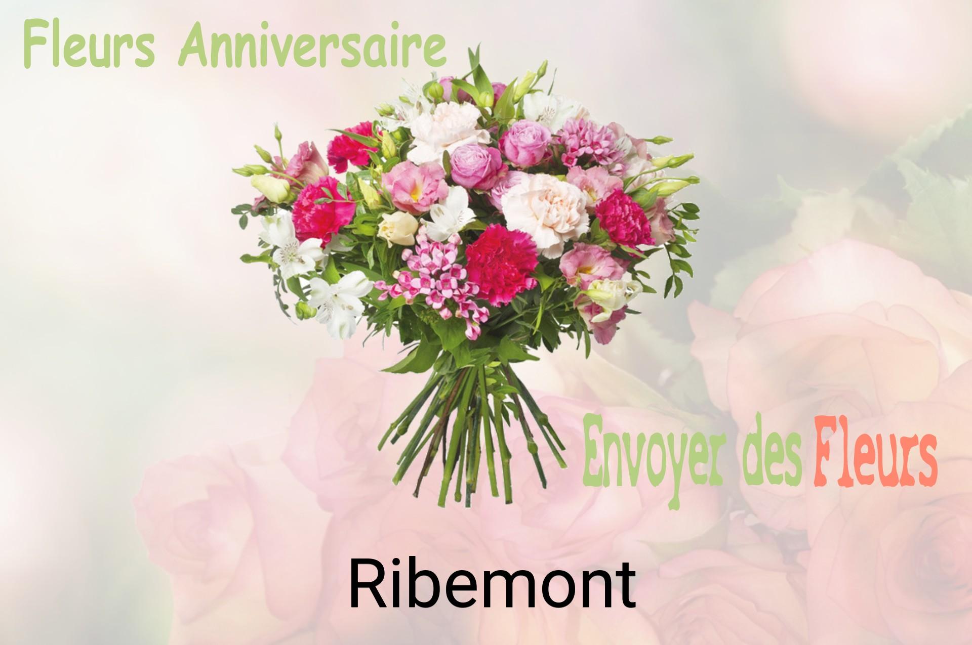 Bouquet de fleurs d’anniversaire livré à Ribemont
