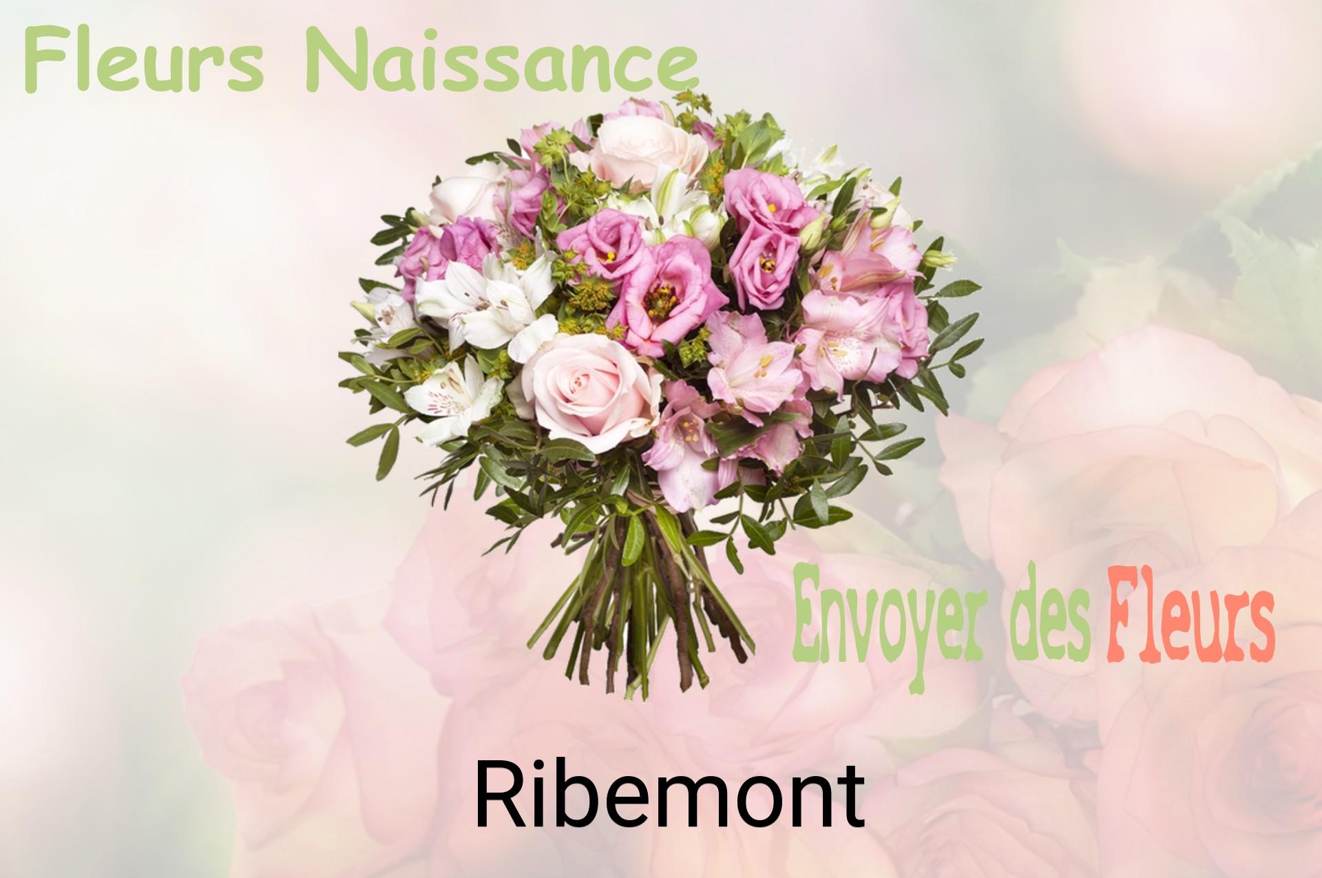 Bouquet de fleurs de naissance livré à Ribemont